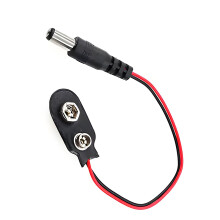 I Shape 9v batterijconnector met hard plastic omhulsel-2