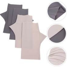 2 pares de guantes de protección solar UV para salones de manicura, guantes sin dedos para mujer, transpirables y ligeros.