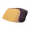 Tapis de souris de bureau avec Support de poignet,-Jaune brun 1