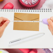 3er-Pack runde Maßbänder, praktisches Maßband zum Nähen, genau und bequem