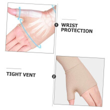 2 Paar atmungsaktive Sporthandschuhe, fingerlose Handschuhe zur Linderung von Arthritisschmerzen für Damen im Winter