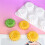Flexible Silicone Chocolate Molds with 6 Spirals Cavities Easy 6