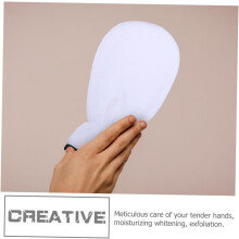 2 pares de guantes de parafina reutilizables y lavables para queroterapia, guantes exfoliantes portátiles.