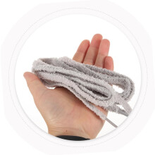 2 par plyschskosnören söta luddiga skosnören för sneakers ersättningsmjuka fluffiga skosnören för vardagsskor