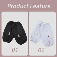 Waterproof Kitchen Sleeves for Men and Women Long Anti-Oil Arm Covers 2 Pairs Household Cooking Sleeves