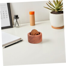 Difusor de aromaterapia de madera, juego de 3 piezas, cilíndrico, compacto, para aceites esenciales.