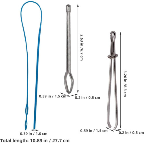 8-teiliges Kordeleinfädler-Set, Nähnadeleinfädler, Haushaltskordeleinfädler 1