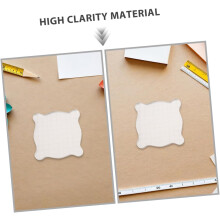 4pcs blocos de selo acrílico para scrapbooking e artesanato, material com posicionamento preciso e alta clareza