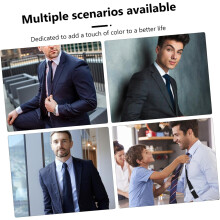Pinces à cravate pour hommes, accessoires de costume résistants pour mariages, affaires et fêtes, cadeau pour anniversaires et occasions spéciales