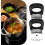 2pcs Replacement Pot Handle Black Plastic Side Handles with Ergonomic Design Enhanced Safety 3