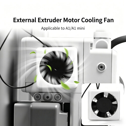 24VDC Extruder-koelventilator voor en mini-3D-printers voorkomt 1