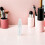 2 st plastsprayflaskor tom puderdispenser roterbar pip för hårglitter resor 7