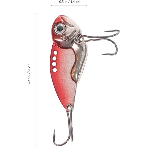 4Pcs Compact Sinking Artificial Fishing Lure Set for Freshwater