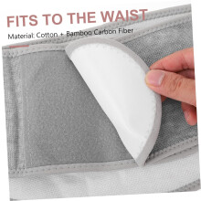 2pcs Breathable Lumbar Support Band Waist Supporter Lumbar Support Belt Creative Cotton Waist Brace Belt