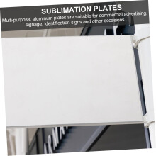Plaques de sublimation en aluminium (4 pièces) 30,5 x 20,3 cm (12 x 8 pouces) avec transfert thermique