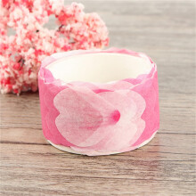 Sada 3 ks samolepicích maskovacích pásek Petal Washi, samolepek na scrapbooking, dekorace do diáře, vínově červená, růžová a fialová