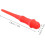 200pcs Red Soft Tip Dart Points Replacement 4.5mm Thread Plastic Dart Tips for Leisure 2