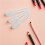 3pcs Portable Tailor Chalk Pens with Replaceable White Chalk Cores and Caps 6