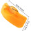 2pcs Pot Edge Deflector Pour Funnel Kitchen Funnel Gadgets Reusable Robust Yellow Silicone Strainer 2