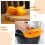 2pcs Pot Edge Deflector Pour Funnel Kitchen Funnel Gadgets Reusable Robust Yellow Silicone Strainer 7