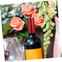 200 Pcs Wine Shrink Caps for Wine Bottles PVC Heat Shrinkable Bottle Caps