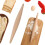 4pcs Wood Rolling Pin Kitchen Dough Roller Non-Sticky Design Smooth Round Edges Baking Tool 1