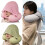 Ergonomic U Shape Memory Foam Neck Rest Support-Light Grey 3