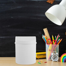 Stück Mini-Mülleimer aus Kunststoff für den Schreibtisch
