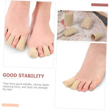 2 copridita traspiranti, design sottile, manicotti in morbido silicone e nylon per ridurre la pressione e l'attrito.