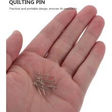 Pano posicionamento agulhas Patchwork Pin para uso doméstico costura robusto u forma alfinetes de costura DIY acessório
