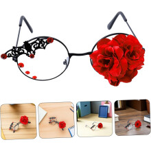 2 pares de gafas góticas steampunk vintage para mujer estilo Lolita