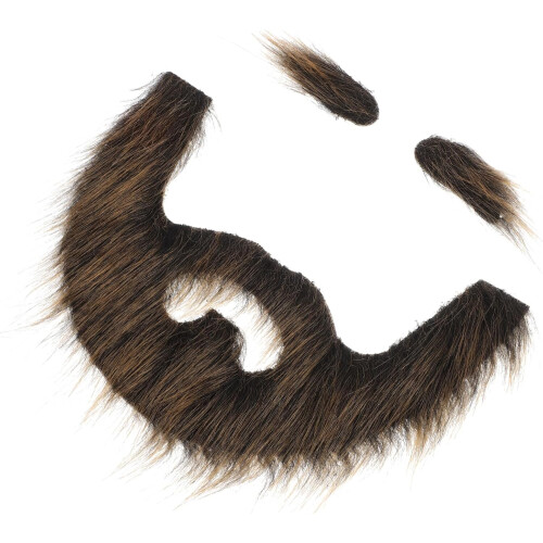 3sets Party Beard Fake Beard Fake Mustache and Eyebrows 1