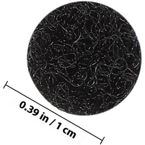 2 Rolls Adhesive Hook and Loop Removable Round Dot Decals Multipurpose Sticky DIY Round Stickers 1