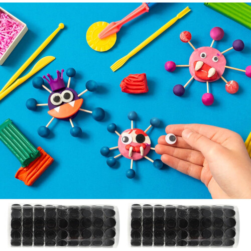 2 Rolls Adhesive Hook and Loop Removable Round Dot Decals Multipurpose Sticky DIY Round Stickers 2