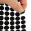2 Rolls Adhesive Hook and Loop Removable Round Dot Decals Multipurpose Sticky DIY Round Stickers 6