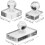 3pcs Eyeshadow Pressing Plate Blush Applicator Tool Compact Highlighter Press Stamper 2