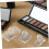 3-delige set oogschaduw-applicator, blush-applicator, compacte highlighter-applicator. 5