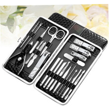 21-teiliges Set aus Edelstahl-Nagelknipsern – Präzisions- und ergonomisches Maniküre- und Pediküre-Werkzeug