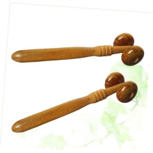 Massaggiatore per il naso, modellatore per il naso, 2 pezzi, rullo facciale in legno 13x4,5x2 cm per lifting e massaggio a casa o in ufficio.