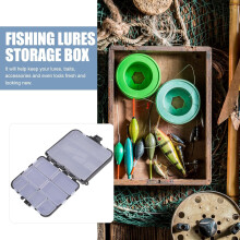 st stora fiskebetesorganiseringsboxar med avtagbar baffel och rem