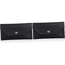 2-teiliges Ledergeldbörsen-Set für Damen, inklusive Geldscheinfach, Clutch und Geldumschlägen