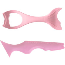 6 stencil per eyeliner delicati, riutilizzabili, in silicone, strumento guida per eyeliner