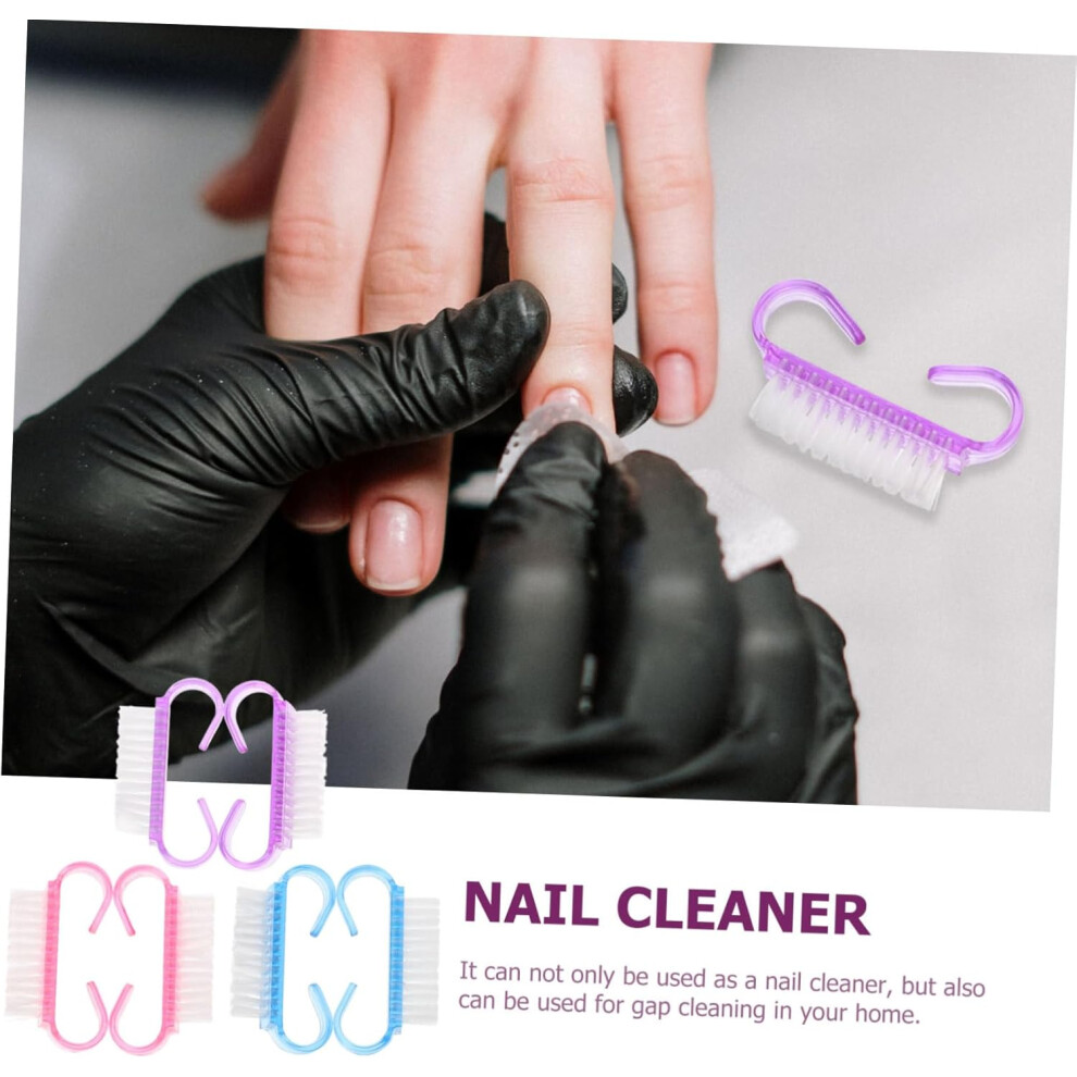 Hkhbjs 21Pcs Nail Cleaning Tools Nail Brushes Cuticle Brush Dust For Manicure Kit