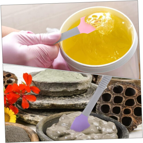 Siliconen wax applicatorsticks, draagbare applicator, 3 stuks multifunctionele waxspatels 2