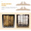 2pcs Household Screen Divider Stand Wooden Base Partition Holder Bracket 3