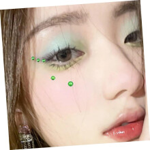 30 feuilles de strass pour maquillage, autocollants pour les yeux, bijoux adhésifs pour le visage, strass pour le maquillage