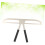 3pcs Eyebrow Ruler Straight Eyebrow Stencil Kit Three-point Balance Positioning Brow Drawing Tool 3