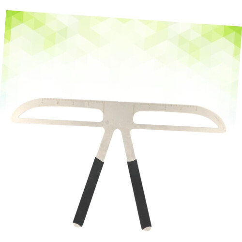 3pcs Eyebrow Ruler Straight Eyebrow Stencil Kit Three-point Balance Positioning Brow Drawing Tool 2