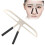 3pcs Eyebrow Ruler Straight Eyebrow Stencil Kit Three-point Balance Positioning Brow Drawing Tool 7