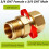 360 Degree Rotating Brass Connector Hose Coupling Quick 6